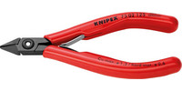 Pince coupante diagonale, tête brunie, forme élancée, Knipex