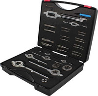 Jeu de tarauds à main et filières, UNF