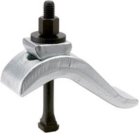 Bride de serrage, à hauteur réglage en continu