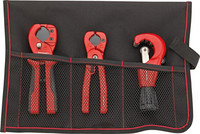 Jeu de cisailles à tuyaux flexibles et tubes, 3 pièces