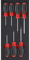 Module d'outillage Tournevis TORX®, 7 pièces, module 1/3