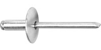 Rivet aveugle alu/acier, tête bombée