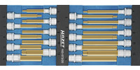 Module d'outillage Embouts de vissage 1/2&#34; revêtement TiN, 20 pièces, module 1/3