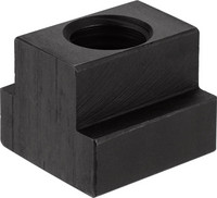 Tasseau pour rainures en T, DIN 508 avec filetage femelle