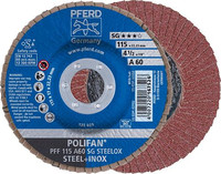 Disque à lamelles POLIFAN A SG STEELOX, Ø 115 mm, droit