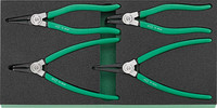 Module d’outillage pinces à circlips, 4 pièces, module 1/3, n° TCS 10 821/4