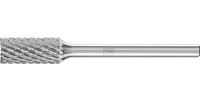 Mini-fraise sur tige en carbure, denture 4, forme cylindrique ZYA-S
