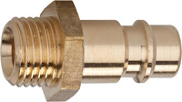 Connecteur mâle DN 7,2–7,8 avec filetage mâle, laiton