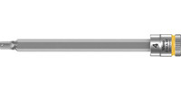 Embout de vissage 1/4", Zyklop, pour vis 6 pans, long, n° 8740 A HF