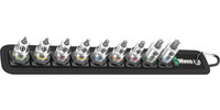 Coffret de douilles tournevis 3/8", Zyklop, pour vis 6 pans, n° Belt B 2
