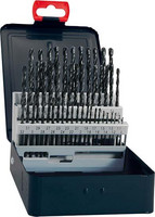 Jeu de forets hélicoïdaux, DIN 338, HSS laminé