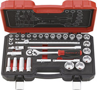 Coffret de douilles six pans 1/2"