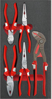 Module d'outillage Pinces, 5 pièces, module 1/3