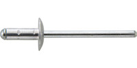 Rivet aveugle multiserrage PolyGrip®, alu/acier, tête bombée