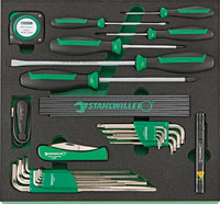 Module d'outillage Tournevis, 27 pièces, module 2/3