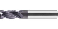 Fraise à queue, carbure monobloc, queue HB, TiAIN, Z4