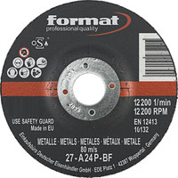 Meule d'ébarbage, pour l’acier