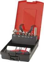 Jeu d’embouts de fraises coniques 90° 1/4&#34;