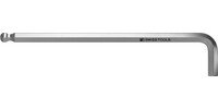 Clé mâle coudée, 6 pans, longue, tête sphérique, n° PB 212