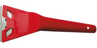 Grattoir-vitre, rouge