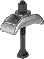 Crampon plaqueur, court, réglable en continu