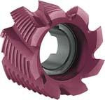 Fraise 2 tailles alésage lisse, type NR, HSS Co8, TiAlN