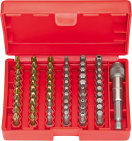 Jeu d’embouts, tenaces et extra-durs, 61 pièces