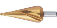 Foret perce-tôle, goujure hélicoïdale, TiN