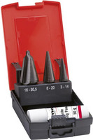 Jeu de forets perce-tôle, trempés