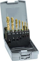 Jeu de tarauds machine pour trous borgnes, UNI, TiN, 3xd