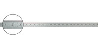 Règle graduée en acier, flexible, largeur 30 mm