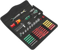 Jeu d'outils Kraftform Kompakt W 1 pour l’entretien, 35 pièces