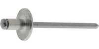 Rivet aveugle alu/acier, tête bombée GK 16
