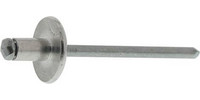 Rivet aveugle alu/acier, tête bombée GK 14