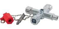 Clé pour armoire électrique Doublehead Key