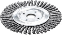 Brosse circulaire, acier, torsadé, 0,5 mm