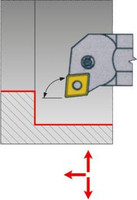 Barre d'alésage ISO, 95°, A..-PCLNR/L