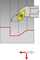 Barre d'alésage ISO, 93°, A..-SDUCR/L