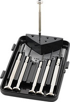 Jeu de tournevis d’horloger, 6 pièces