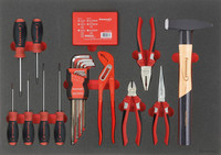 Module d'outillage outils à main, 13 pièces, module 3/3