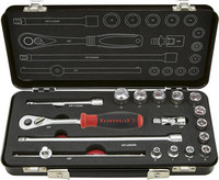 Coffret de douilles 3/8", 17 pièces