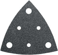 Jeu de feuilles abrasives auto-agrippantes, perforées, 80 mm