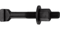 Boulon forgé en T avec écrou + rondelle, DIN 787