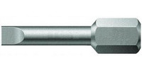 Embout 1/4" plat, tenace, avec zone de torsion