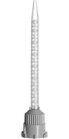 Mélangeur moyen pour cartouche double chambre