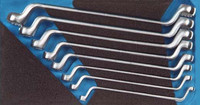 Module d'outillage 1/3 clés polygonales doubles, 8 pièces