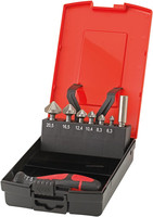 Jeu d’embouts de fraises coniques 90° 1/4"