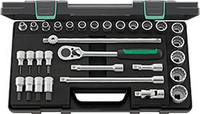 Coffret de douilles 1/2", n° 50/54/25/6