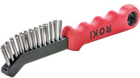 Brosse pour étriers de frein, acier, lisse