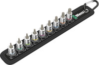 Coffret de douilles tournevis 1/4", Zyklop, pour vis TORX®, n° Belt A 3 TORX® HF